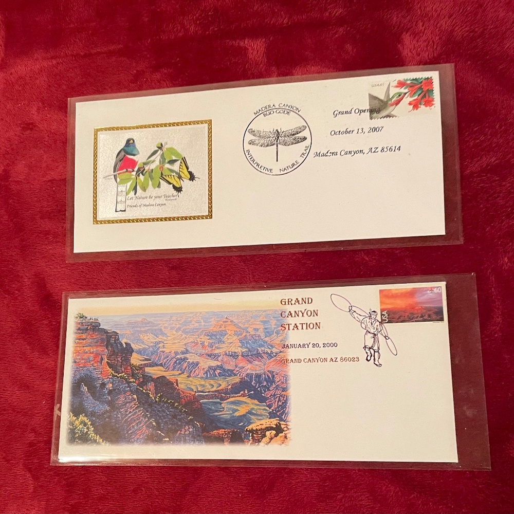 U.S.Postal Service Grand Canyon Cachets